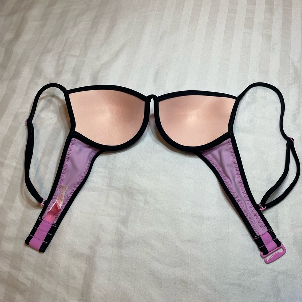 Victoria’s Secret “The Fabulous” Color block Bikini Top - Picture 6 of 11